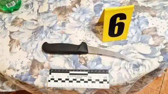 Під час застілля 62-річний чоловік вдарив знайомого ножем у спину. Потерпілий помер на місці.