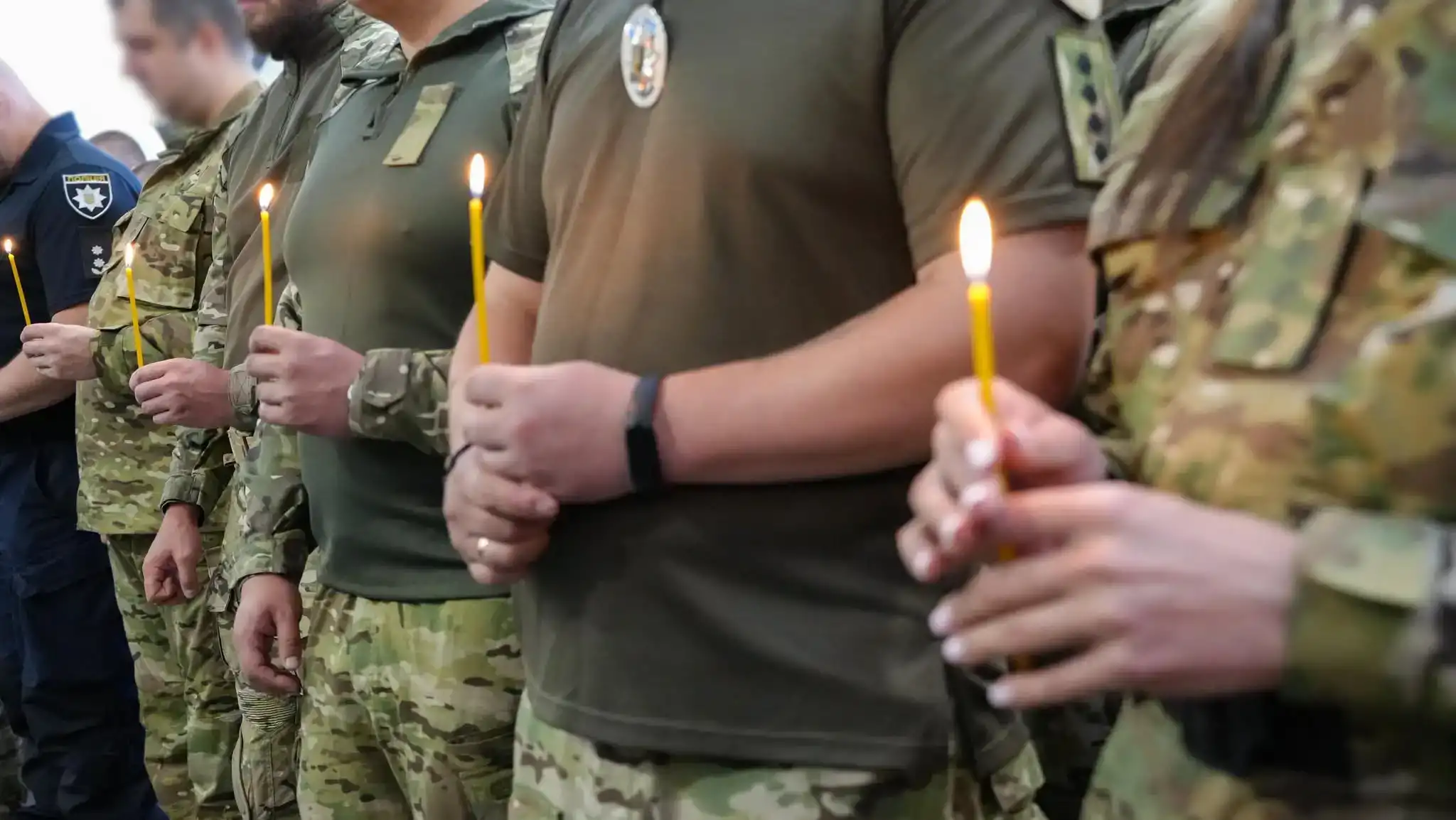 На Рівненщині вшанували пам'ять 11 поліцейських, які загинули на війні